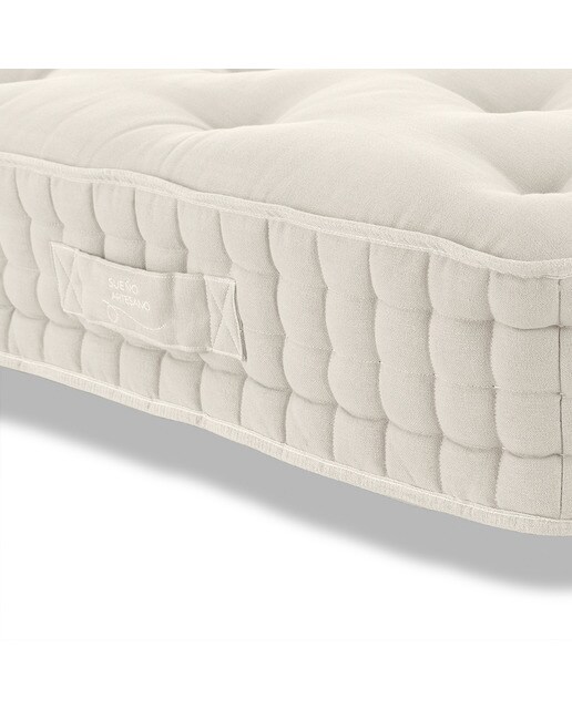 Colchão de Molas Ensacadas + Látex Talalay Firmeza Média Formentera C Areia-2
