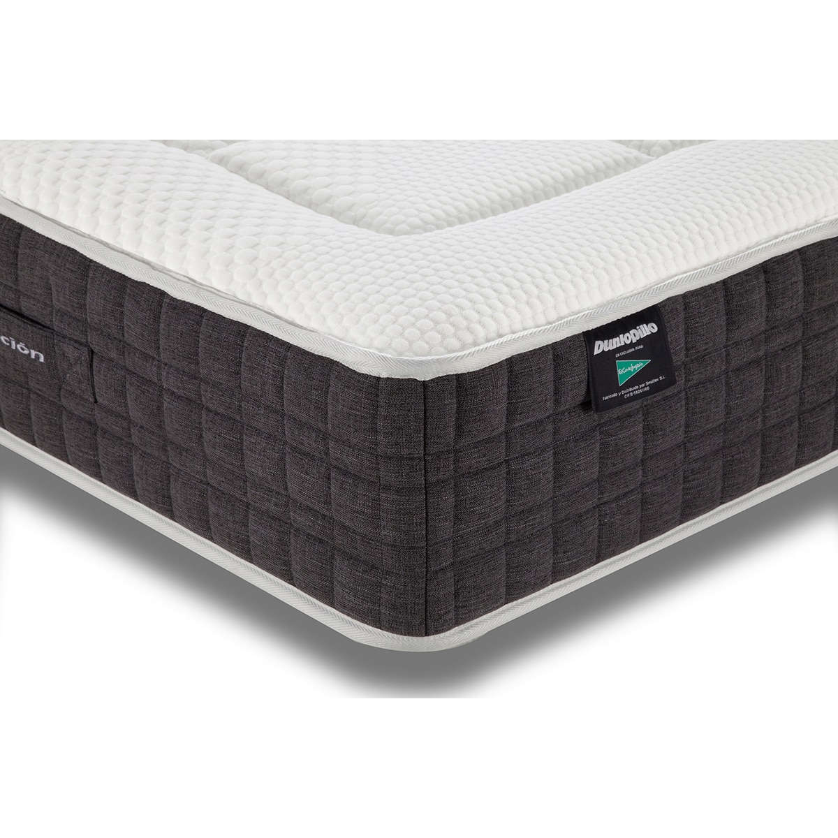 Colchão de látex talalay Oniris Emoción 19 Firme Dunlopillo Branco-4