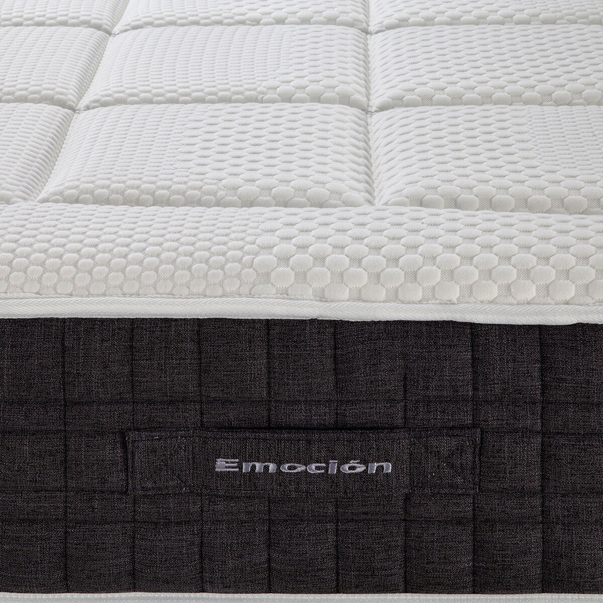 Colchão de látex talalay Oniris Emoción 19 Médio-Firme Dunlopillo Branco-2