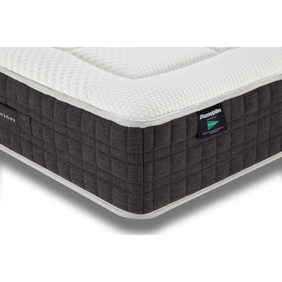 Colchão de látex talalay Oniris Emoción 19 Suave-Firme Dunlopillo Branco-4