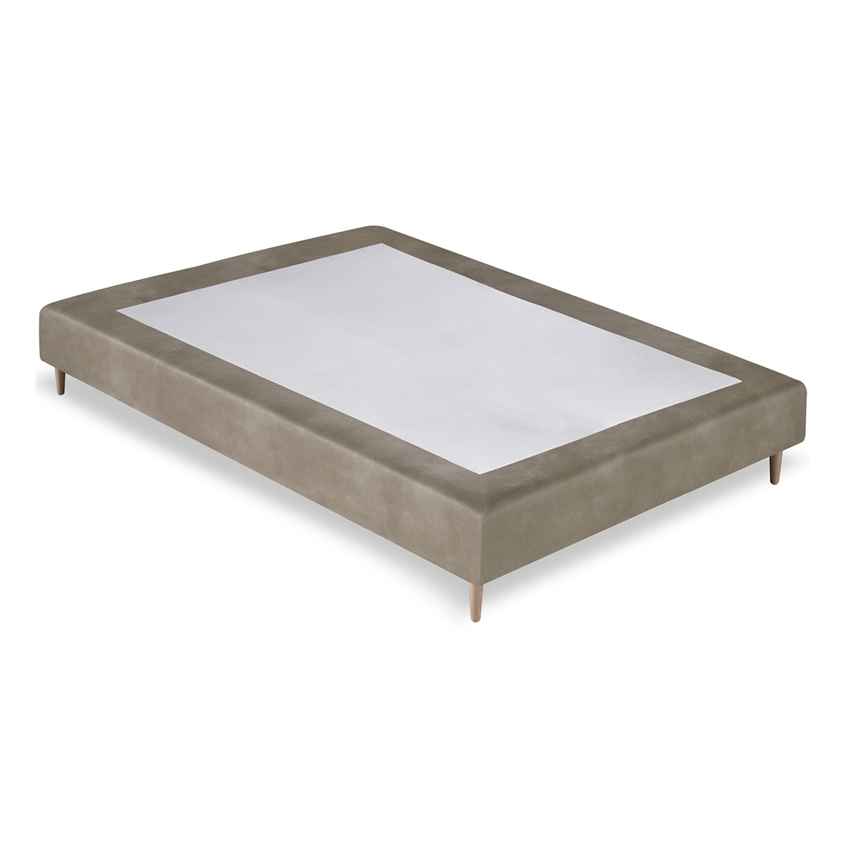 Base tapizada de muelles Divan Royal Sueño Artesano - Piedra Cama 80 x 190 cm Piedra-1