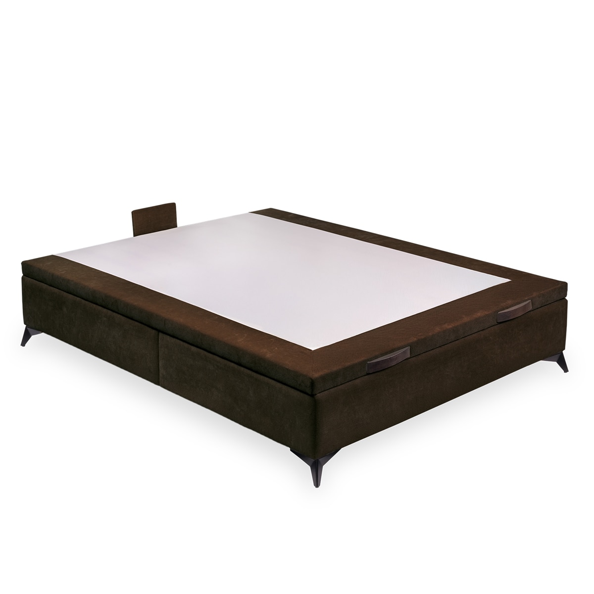 Sommier Rebatível Estofado Manual com Pés M Chocolate-2