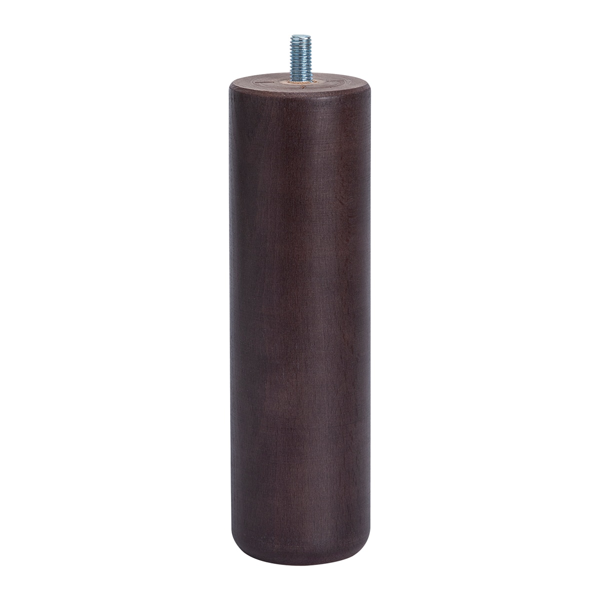 Imagen 1 de Pata cilíndrica madera Dunlopillo - Wengué 14 cm Wengué