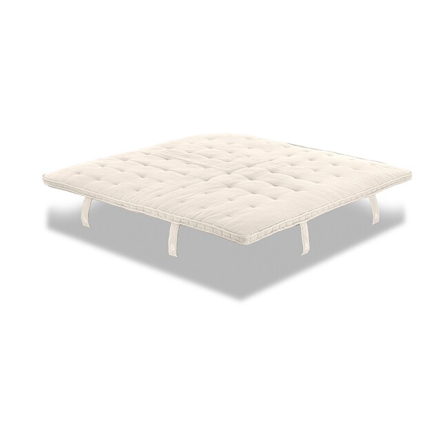 Topper de látex Talalay y fibras naturales Formentera T Sueño Artesano