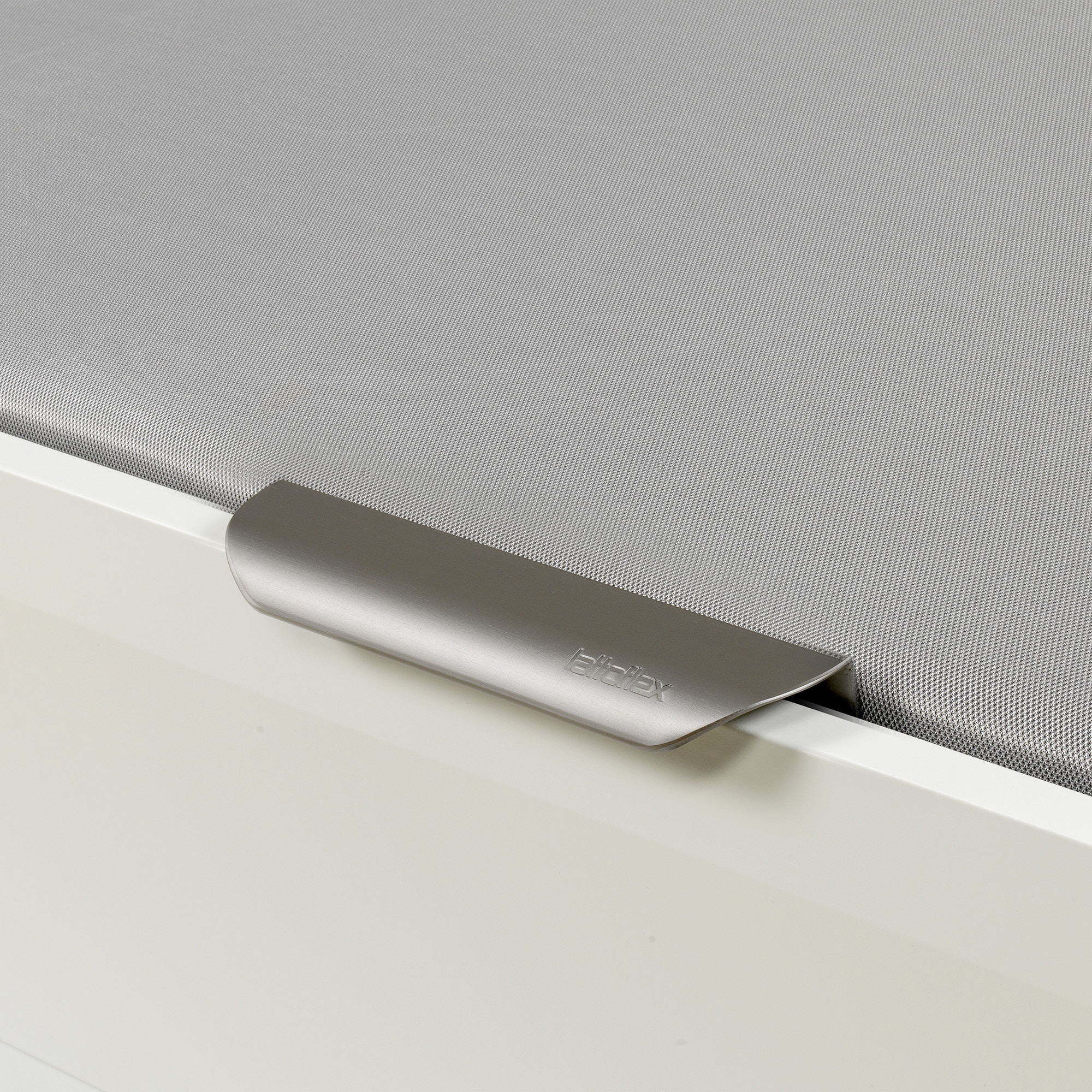 Imagen 4 de Canapé juvenil de madera Box MDF Lateral Lattoflex - Blanco Cama 90 x 190 cm Blanco