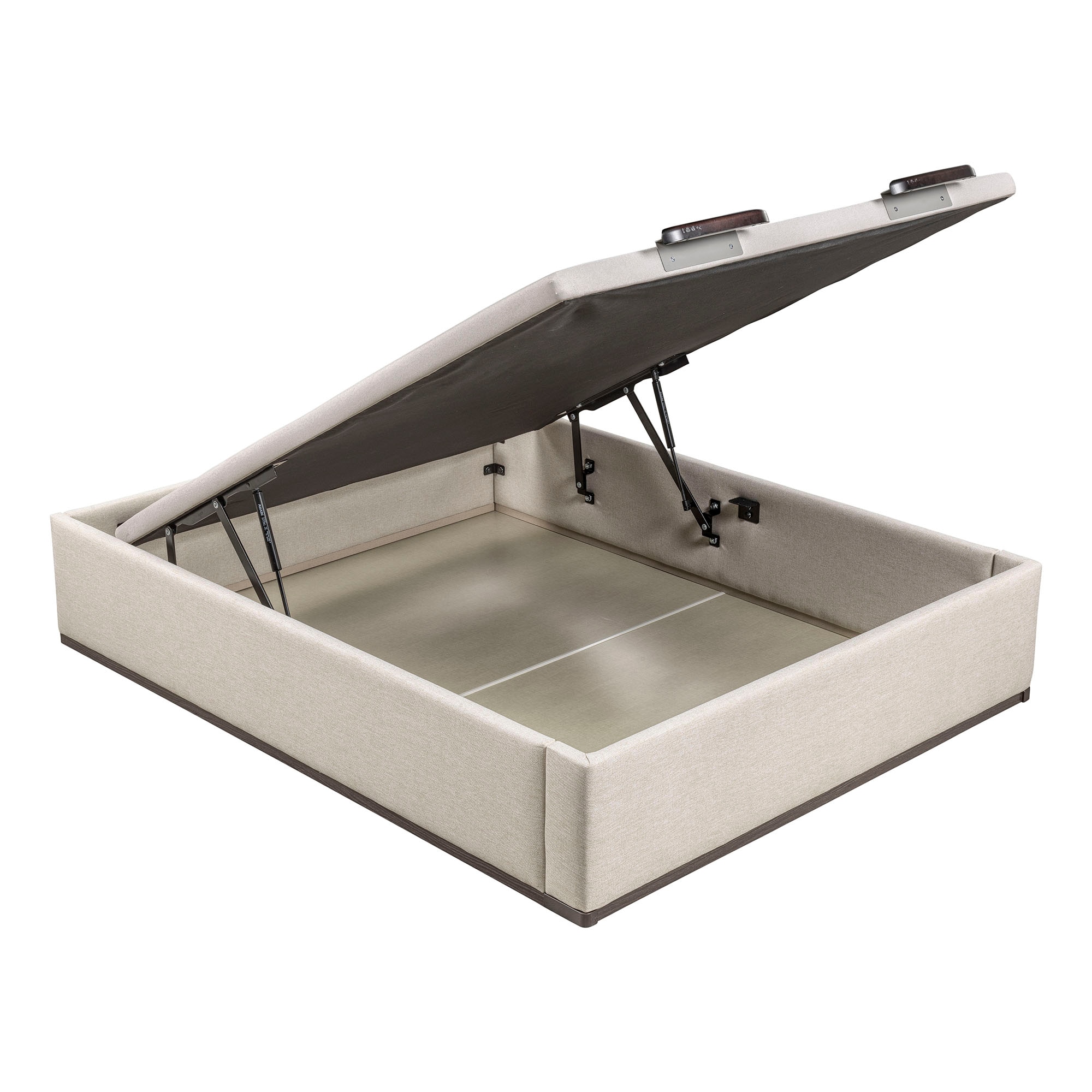 Lattoflex - Canapé abatible en tela Box Dekor MDF Lattoflex.