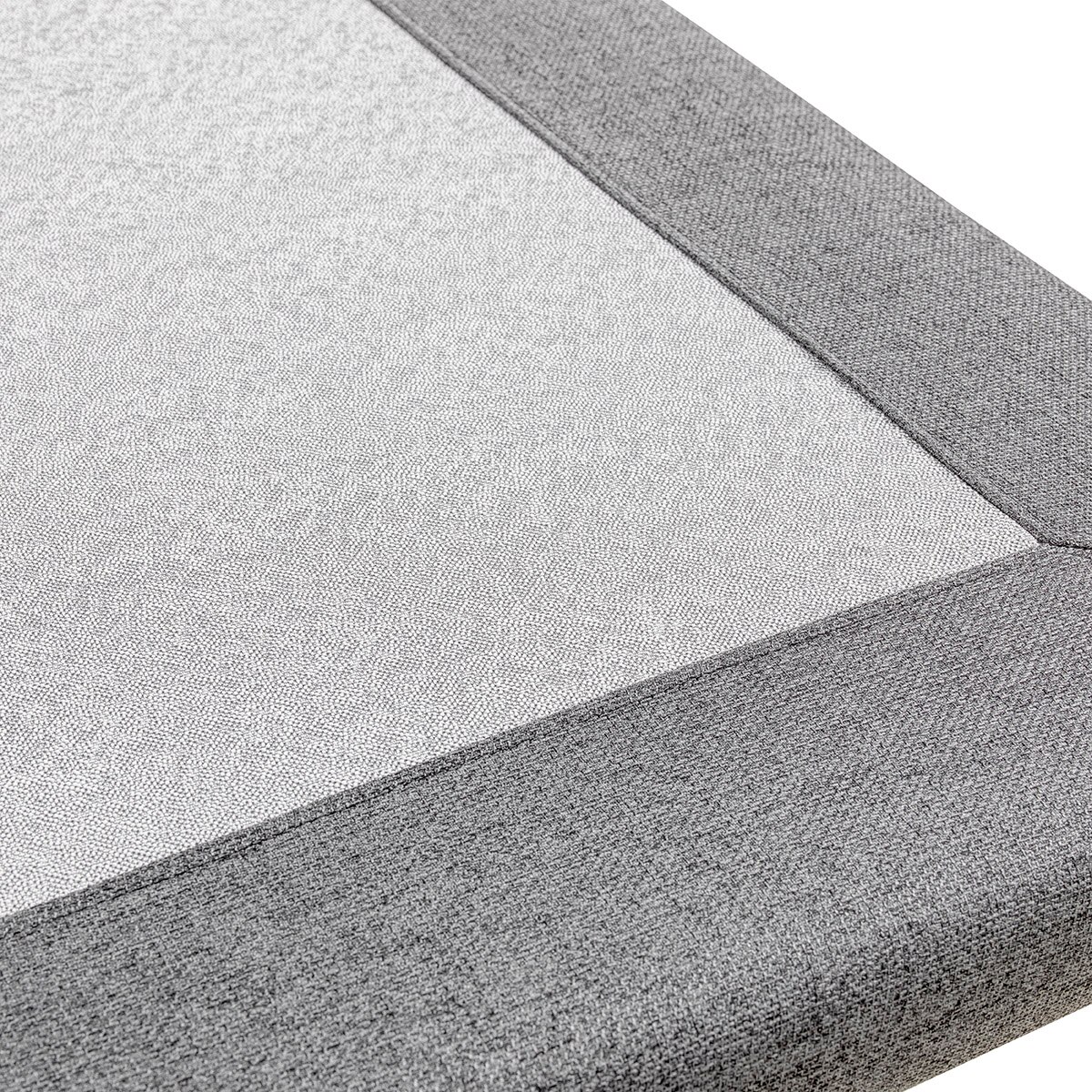 Base tapizada en tela BT 2025 Lattoflex Antracita Cama 80 x 190 cm Antracita-3