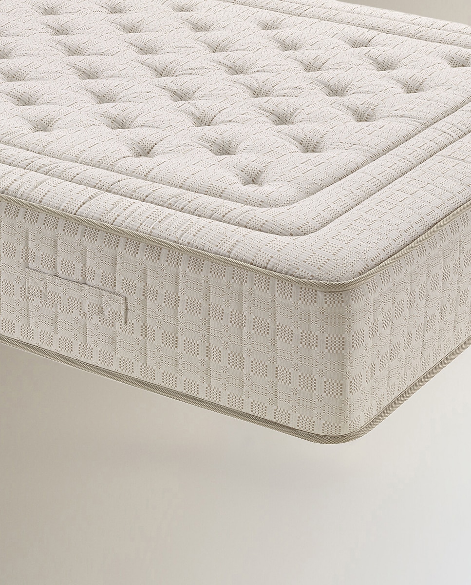 Colchón de muelles ensacados Regio V3 Dinoc - Beige Cama 80 x 190 cm Beige-2