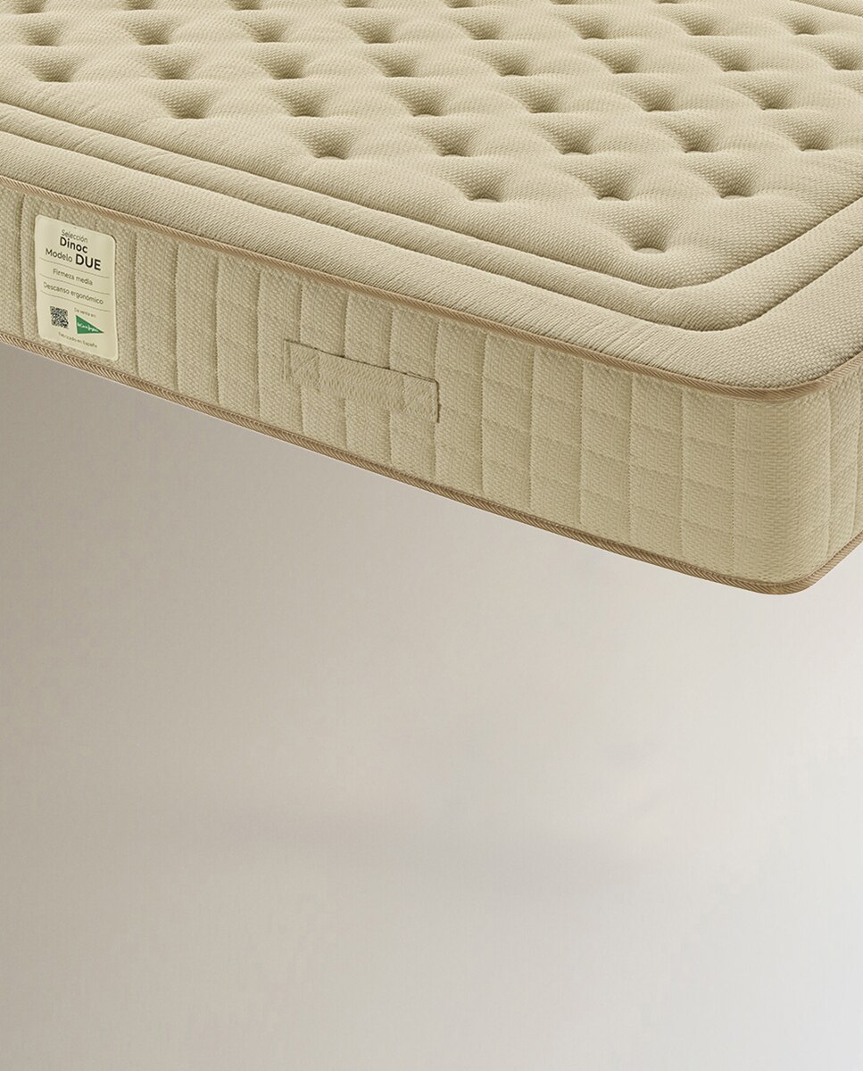 Colchón de espumación Physiotec Due Dinoc - Beige Cama 80 x 190 cm Beige-2