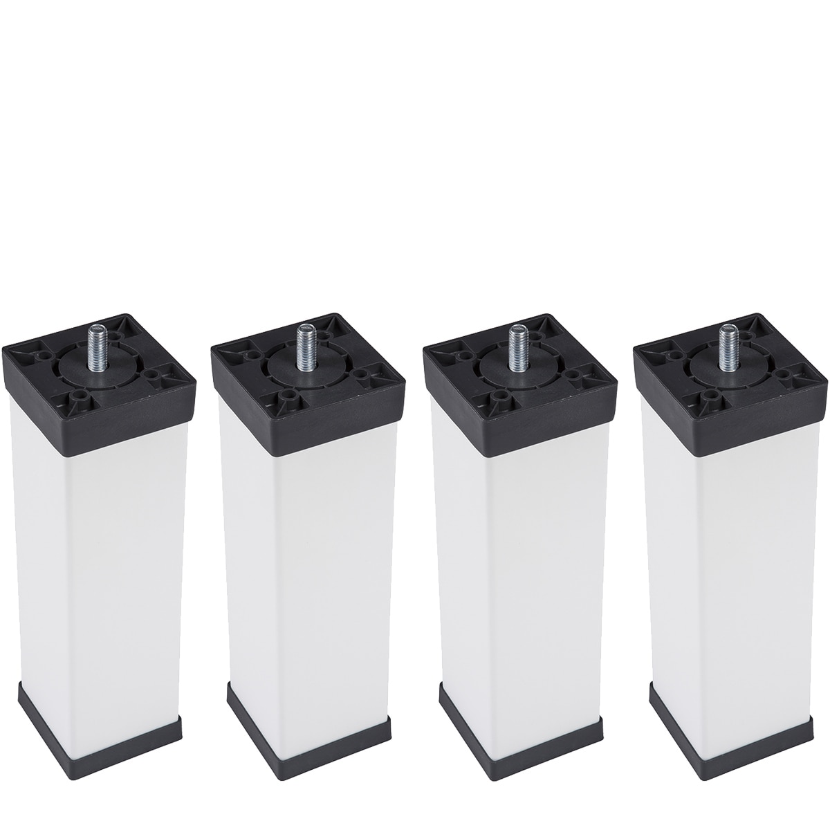 Juego de 4 patas Odense Tempur - Blanco 30 cm Blanco-1