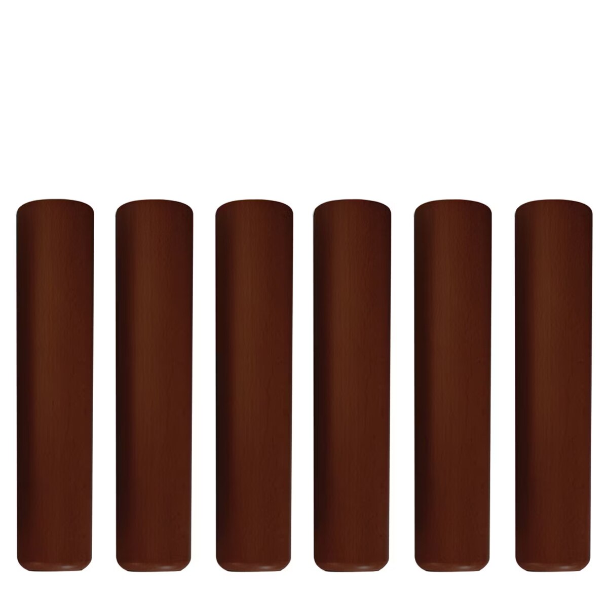 Imagem 0 de Conjunto de 6 pés de madeira Sima BT