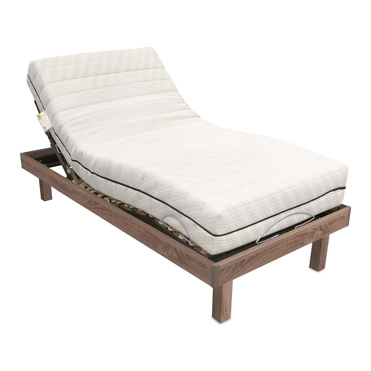 Imagem 0 de Conjunto de Colchão de Látex Bical + Sommier Elétrico + Pés Ceres V2