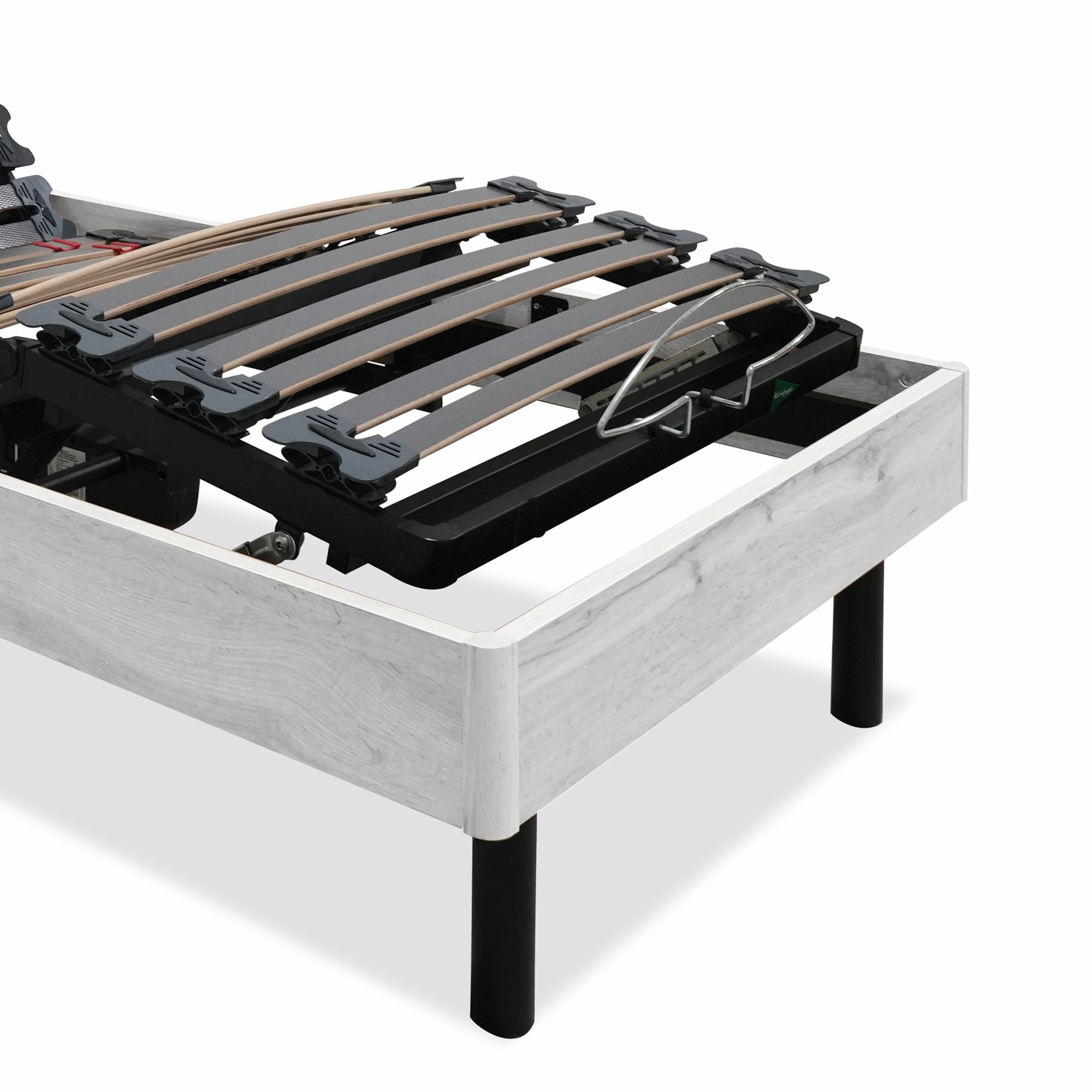 Pack Colchão Visco Bical + Estrado Lâminas Ceres Plus Carvalho Branco-3