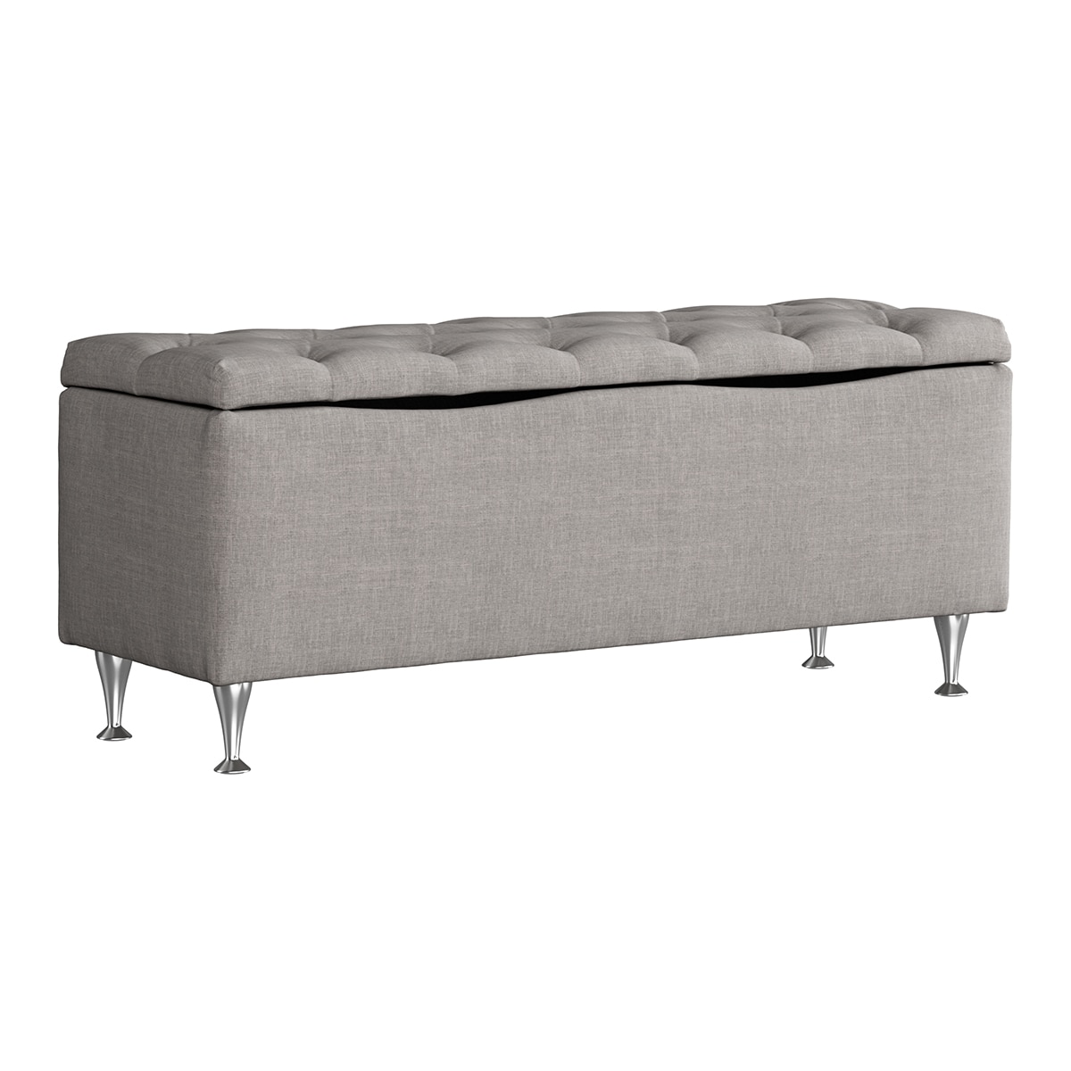 Baúl pie de cama Olle Hamta Kraft by Scapa - Gris oscuro Gris oscuro-1