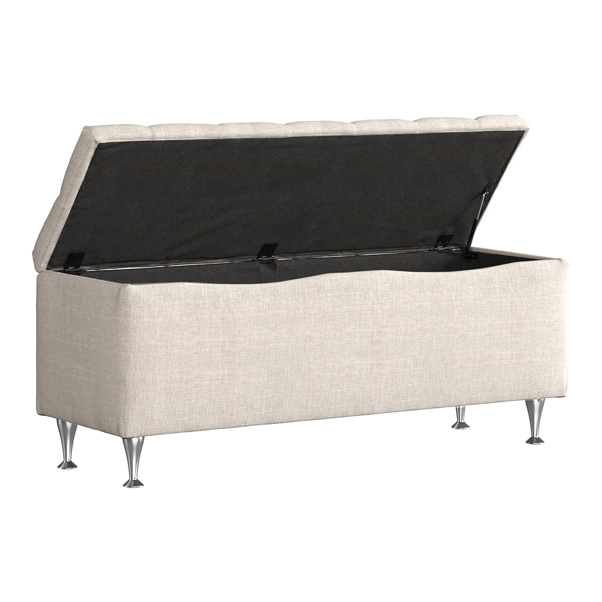 Baúl pie de cama Olle Hamta Kraft by Scapa - Beige Beige-2
