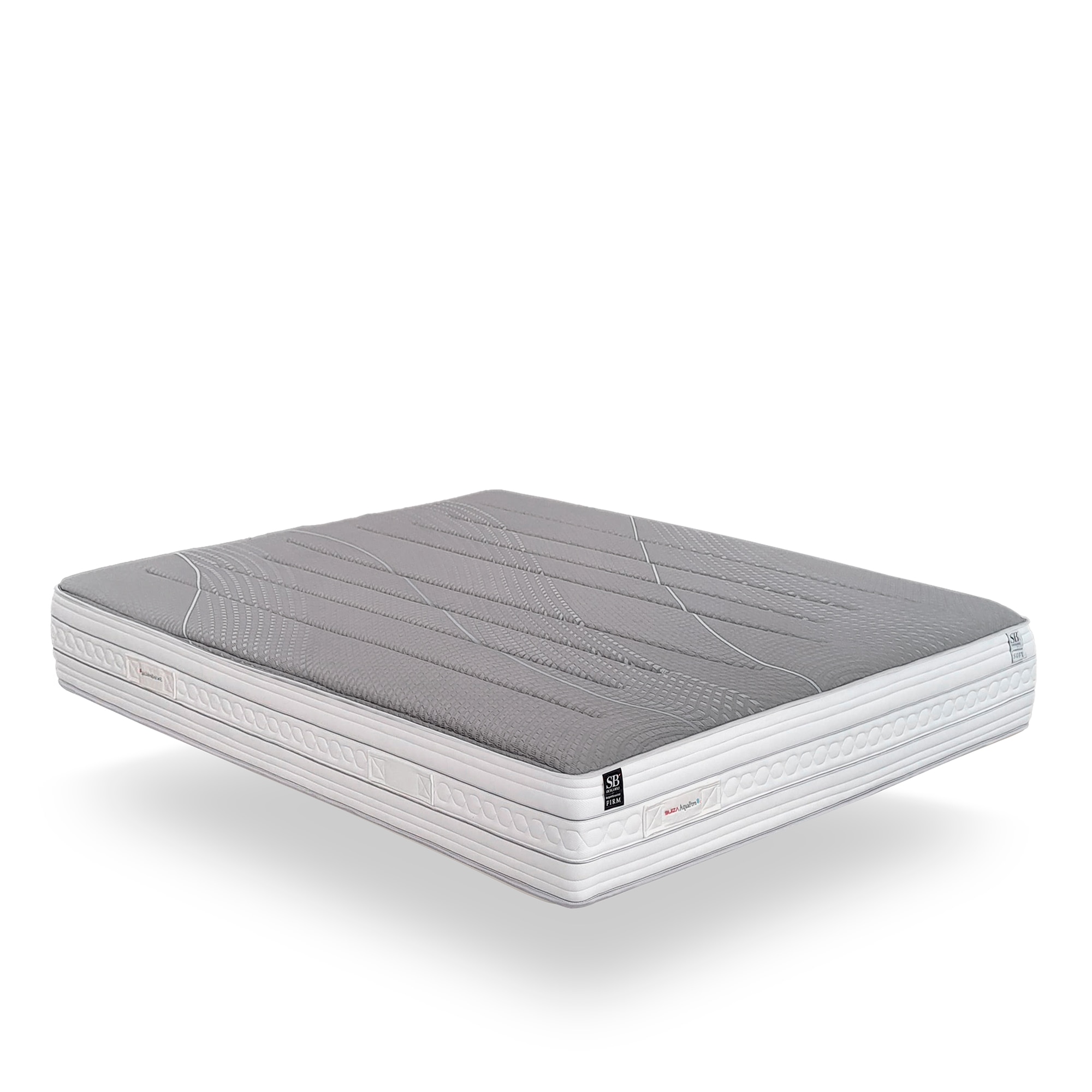 Sweetbedding - Colchón de HR + viscoelástica doble firmeza Suiza Aquapore 2 Sweetbedding.