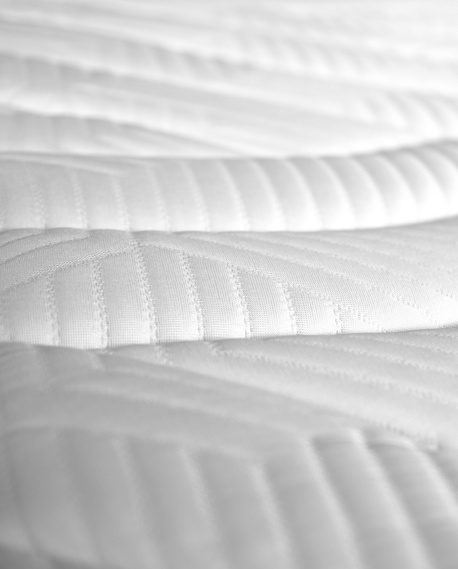 Colchón de HR + viscoelástica firmeza suave Suiza Vco Cold 4 Sweetbedding - Blanco Cama 80 x 190 cm Blanco-2