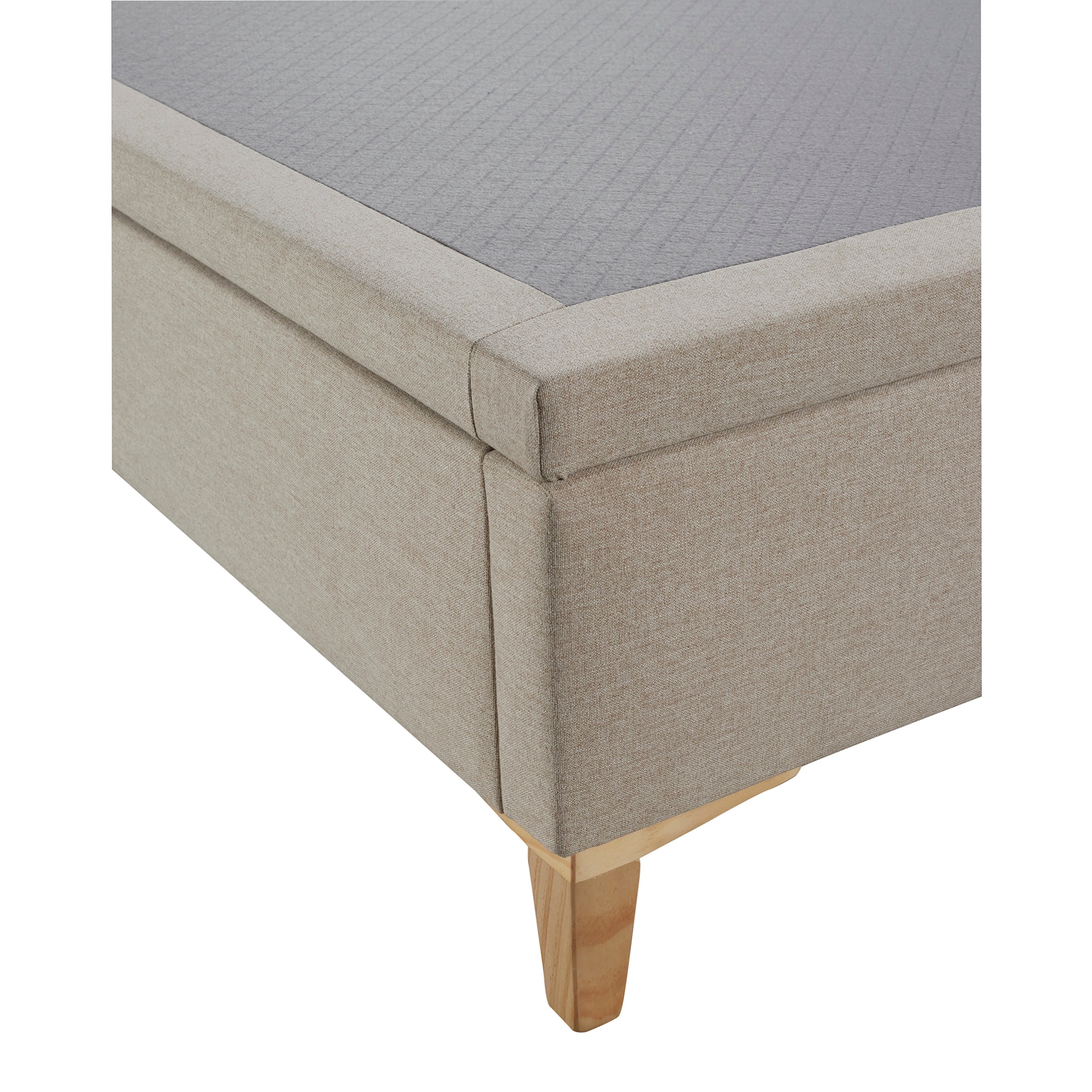Canapé abatible con patas Eco Bed Sweetbedding - Natural Cama 90 x 190 cm Natural-3