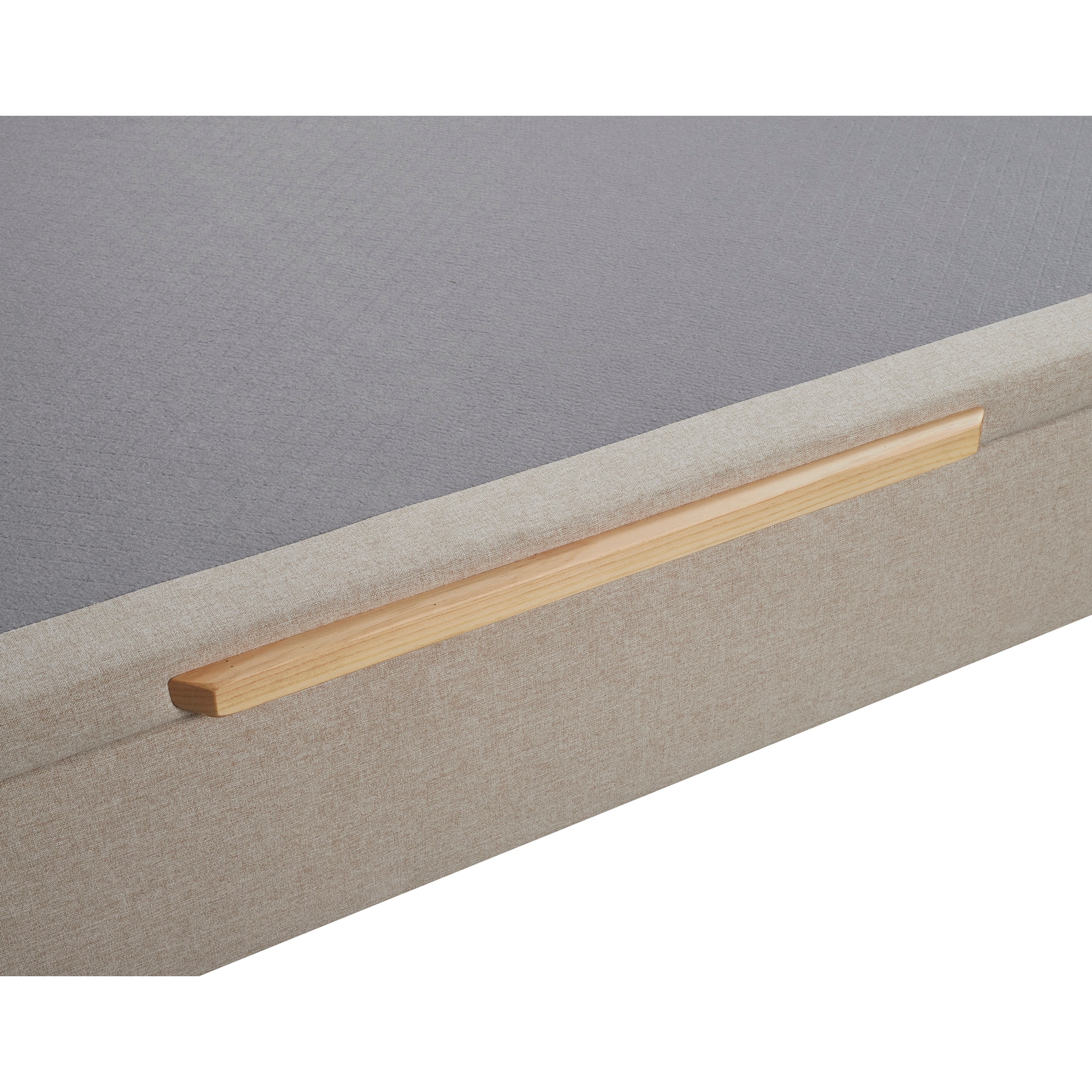 Canapé abatible con patas Eco Bed Sweetbedding - Natural Cama 90 x 190 cm Natural-4