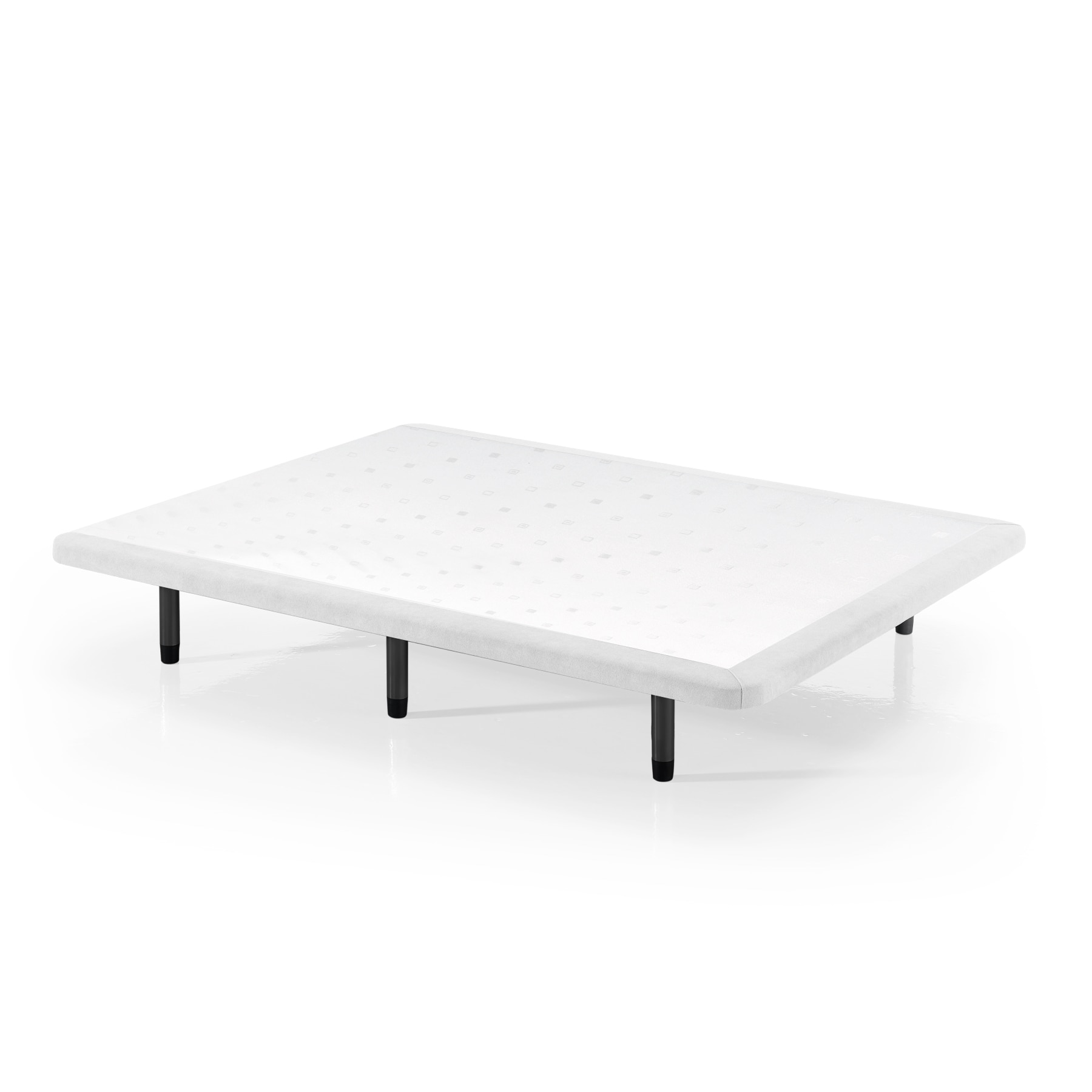 Base tapizada Ágil Ecus - Blanco Cama 135 x 200 cm Blanco-1