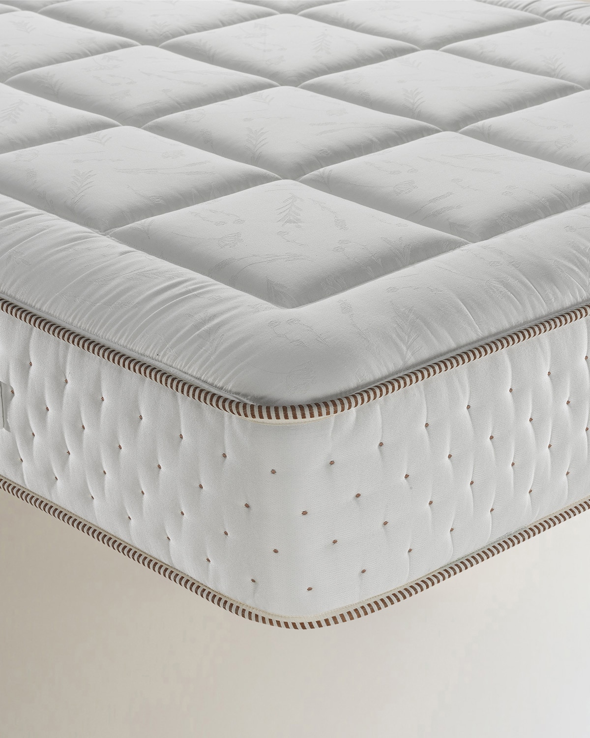 Imagen 2 de Colchón de muelles ensacados Moeva V2 Ecus - Blanco Cama 80 x 190 cm Blanco