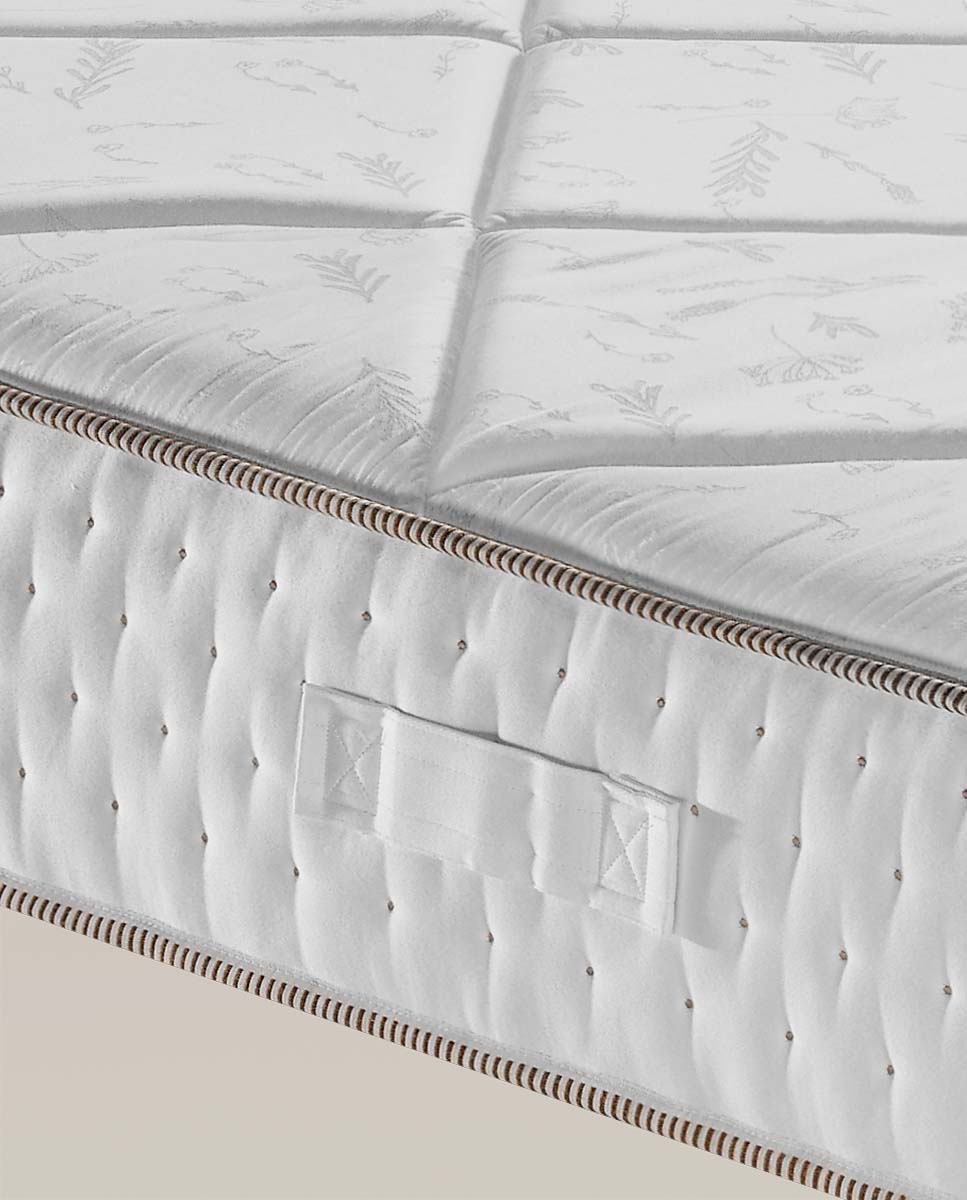 Imagen 2 de Colchón de muelles ensacados Livio de Ecus - Blanco Cama 80 x 190 cm Blanco