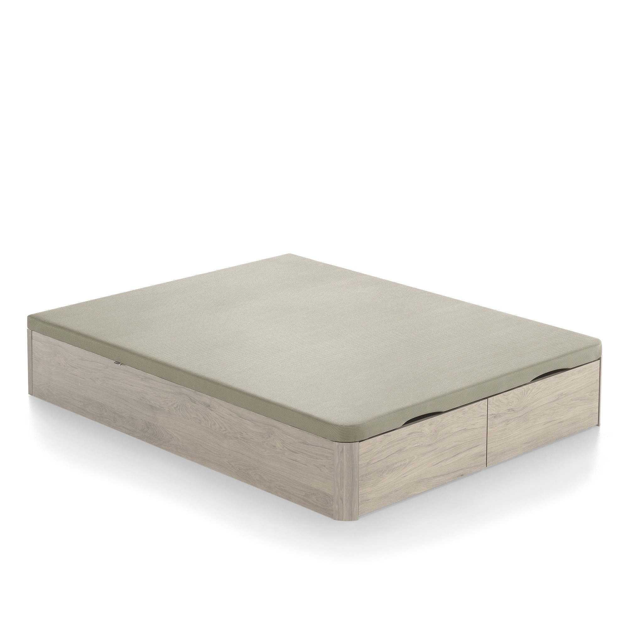 Canapé abatible de madera Lira Ecus - Ártico Cama 135 x 190 cm Ártico-2