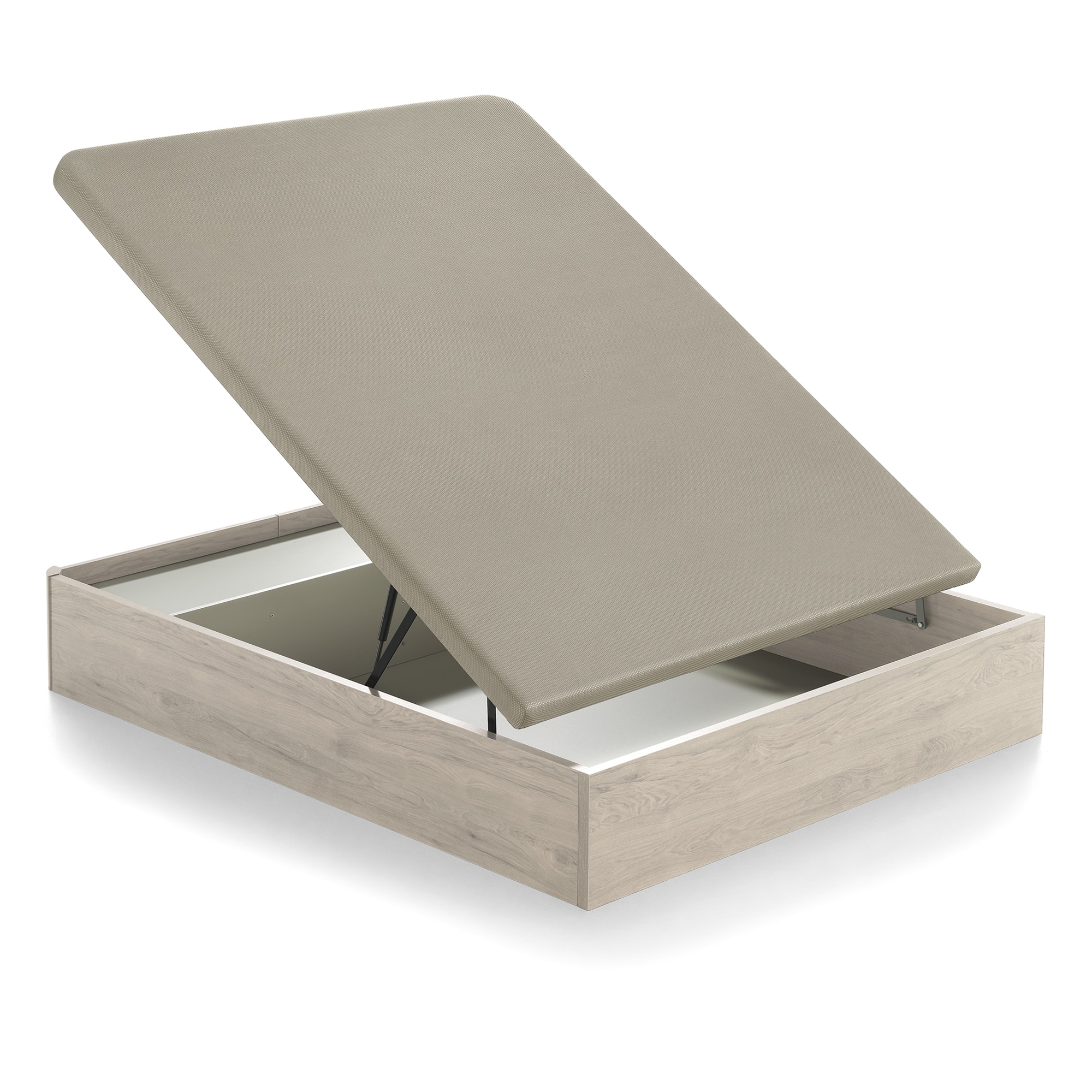 Canapé abatible de madera Lira Ecus - Ártico Cama 135 x 190 cm Ártico-4