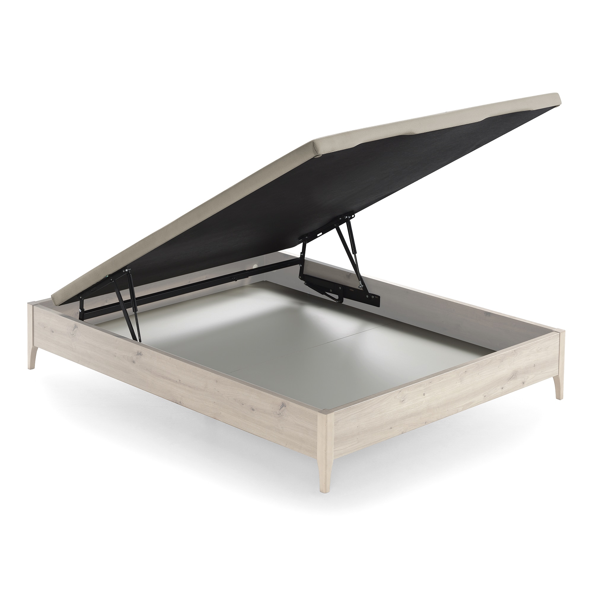 Ecus - Canapé abatible de madera con patas Numa Ecus.
