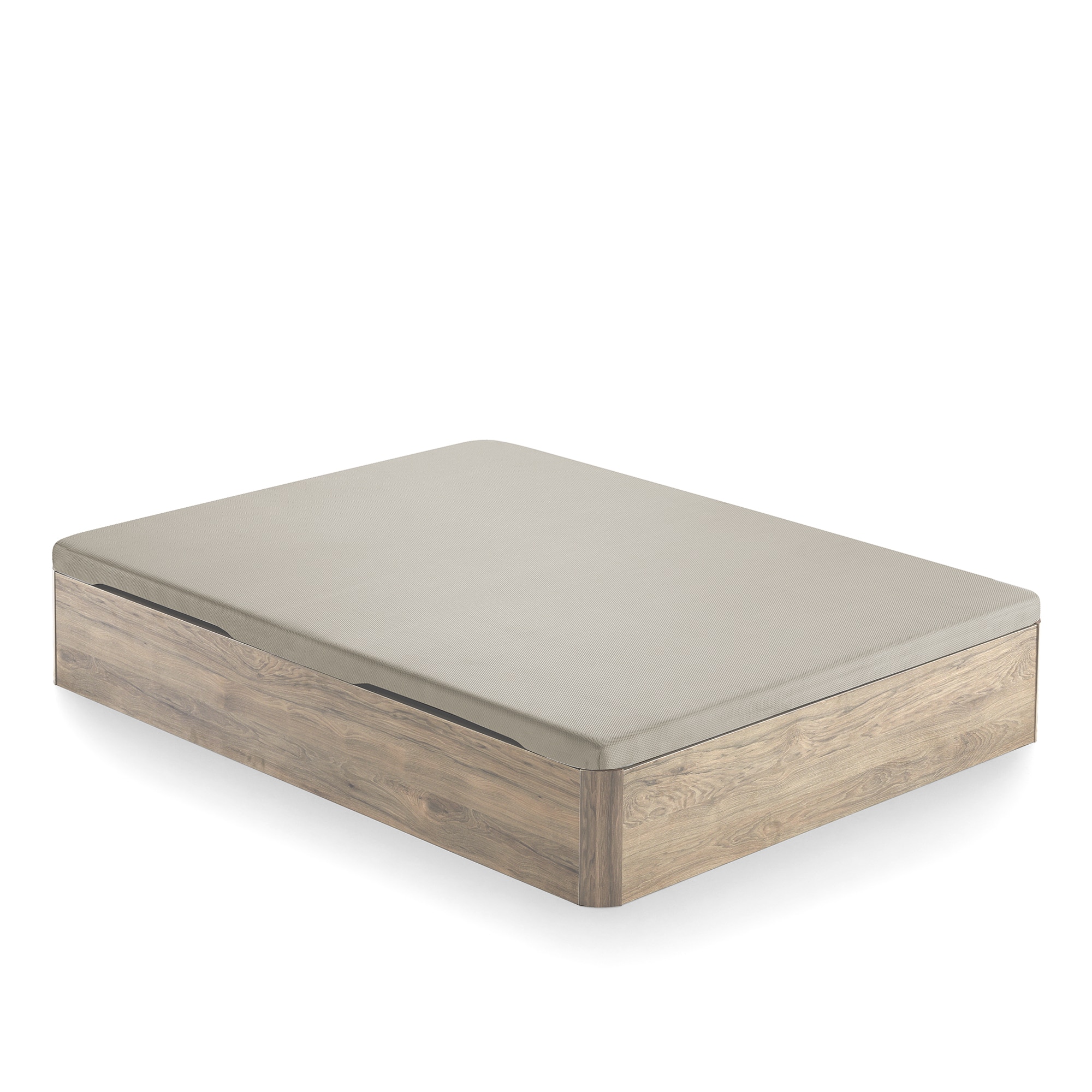 Canapé abatible de madera con apertura lateral Sora Ecus - Cambrian Cama 150 x 200 cm Cambrian-2
