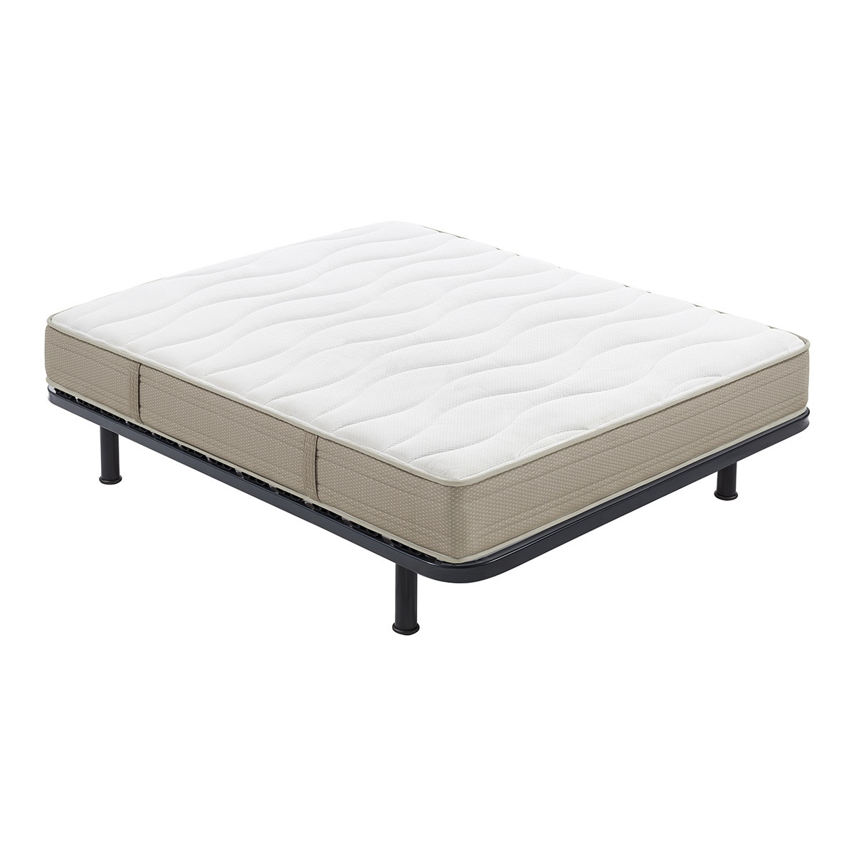 Imagen 0 de Conjunto colchón muelles + somier fijo + patas SPR20 V2 Som Nuestro Mejor Precio - El Corte Inglés