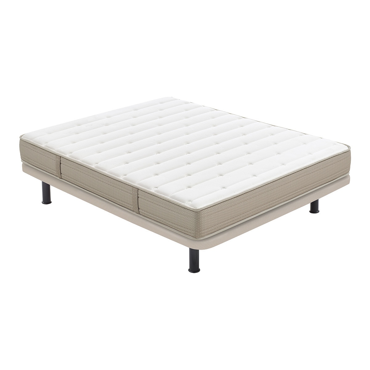Imagen 0 de Conjunto colchón HR + Base tapizada + Patas VSC20 V2 Tap Nuestro Mejor Precio - El Corte Inglés