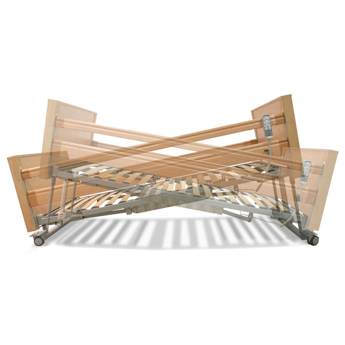 Cama Articulada com Colchão e Elevador de Coluna Trend 5
