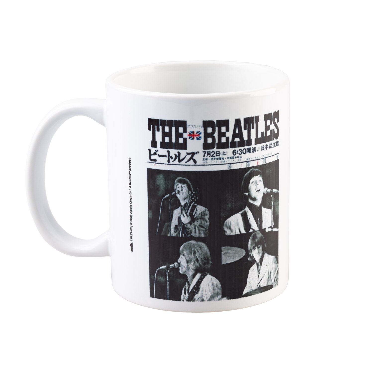 Taza The Beatles Budokan Hall Erik blanco Multicolor-3