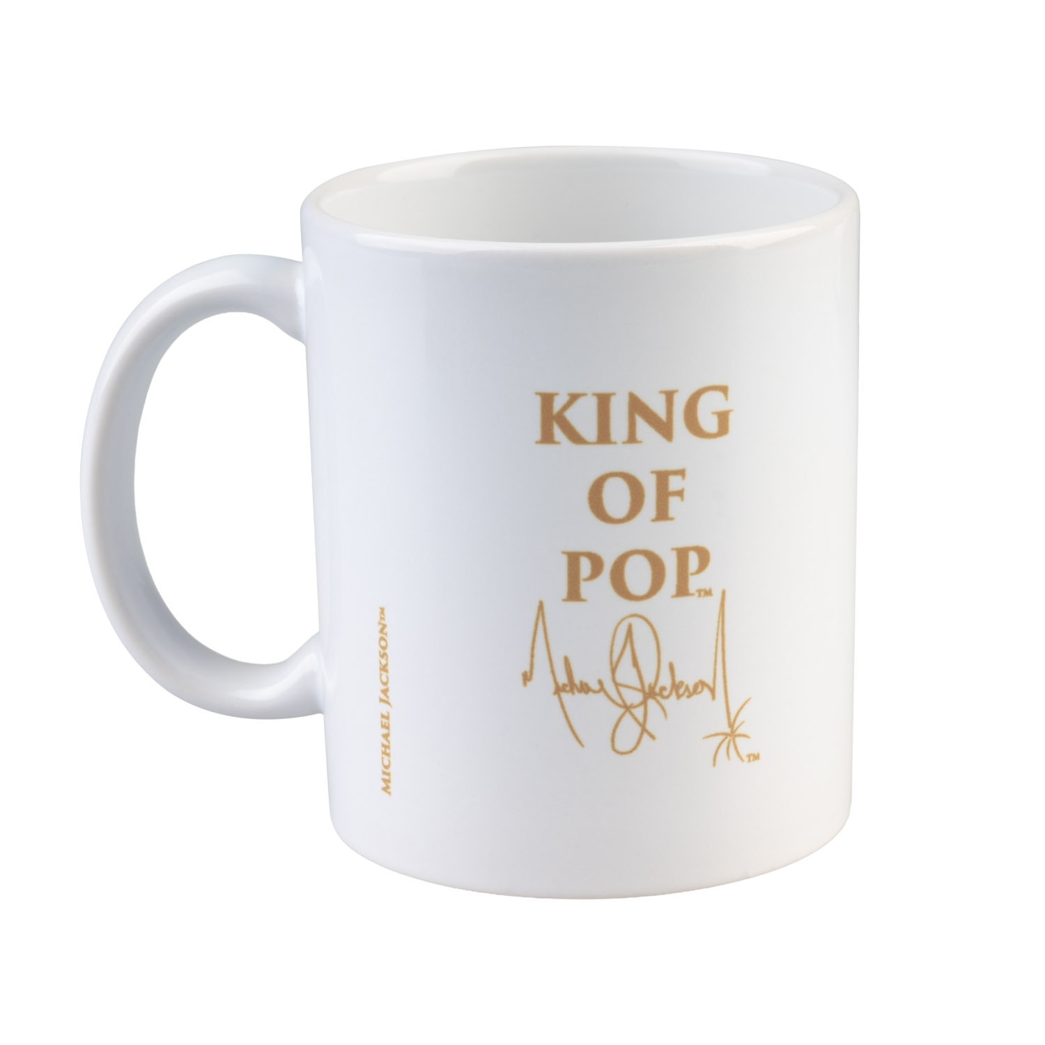 Taza fabricada en cerámica con acabado brillante Blanco / Negro-2