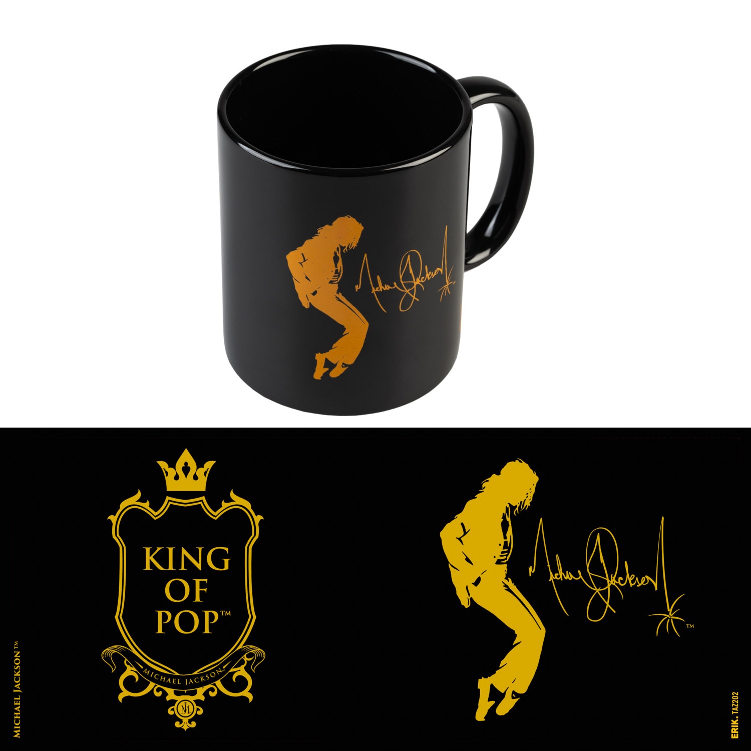 Imagen 0 de Taza fabricada en cerámica con acabado brillante