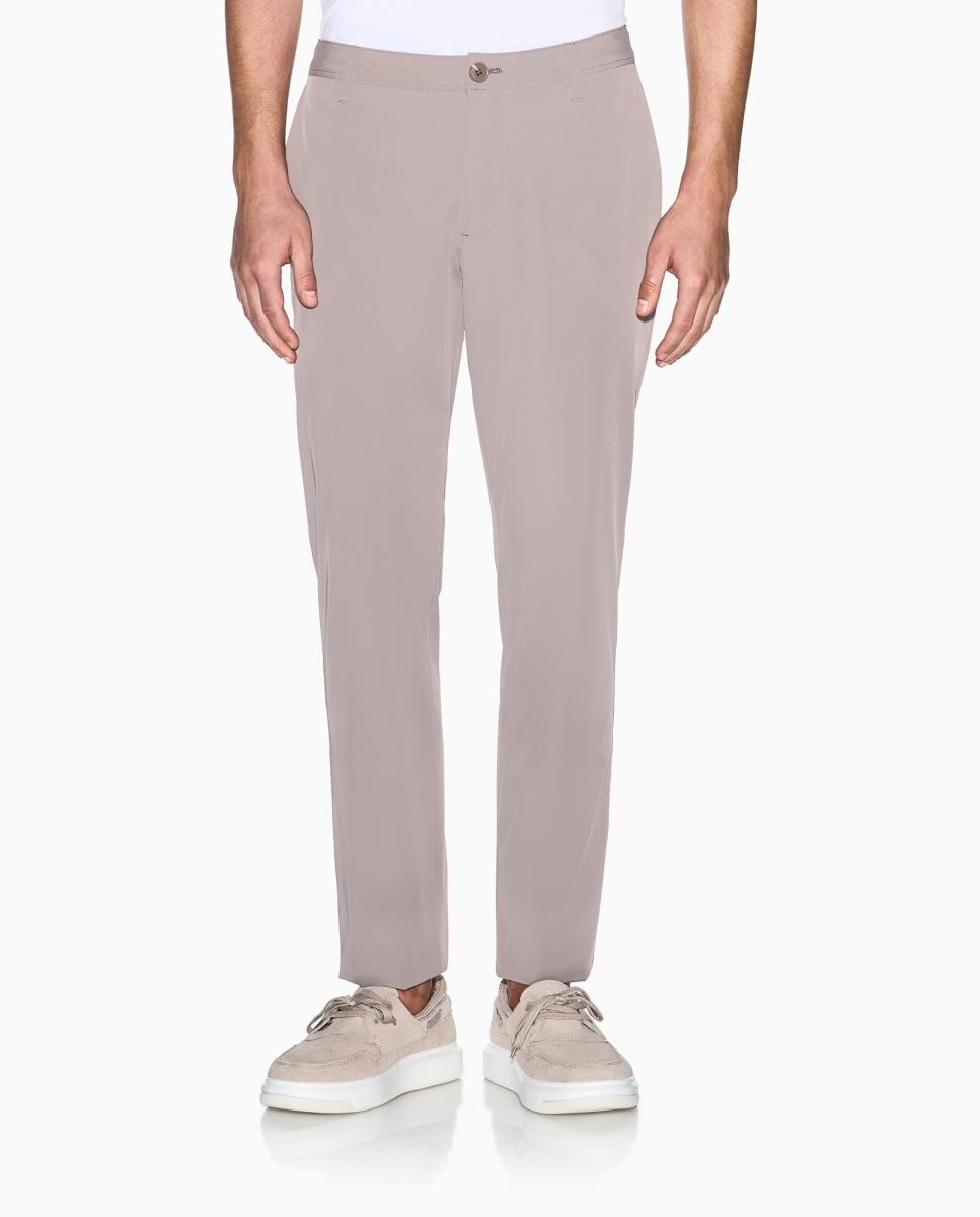 Calças chino regular fit Taupe-2