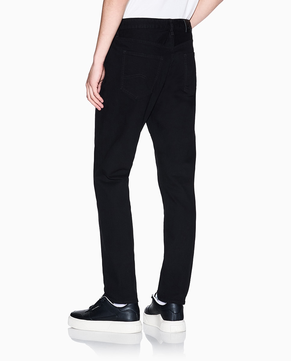 Jeans J14 Slim em Ganga Bull Preto-3