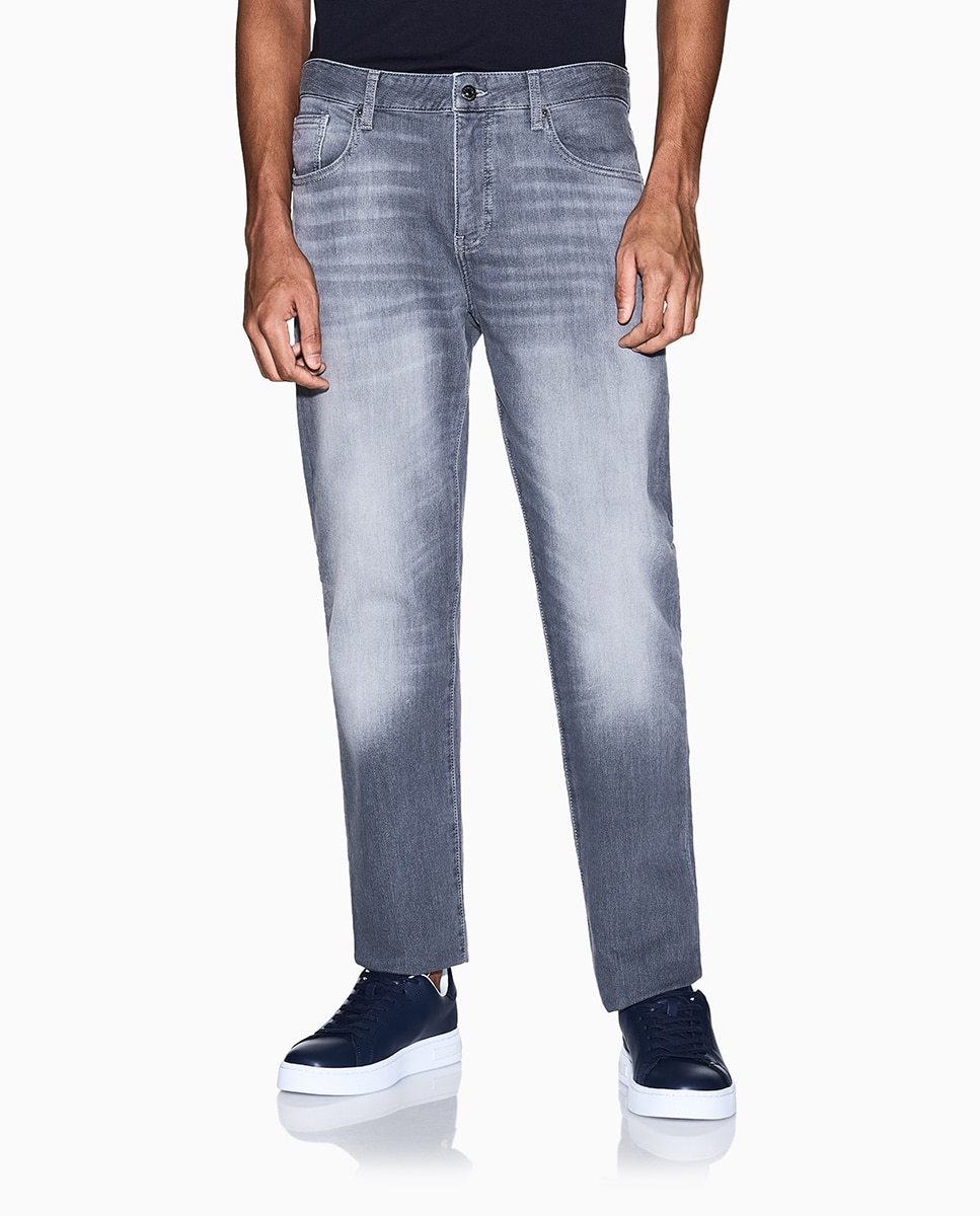 Jeans J13 Comfort Slim Cinzento-escuro-2