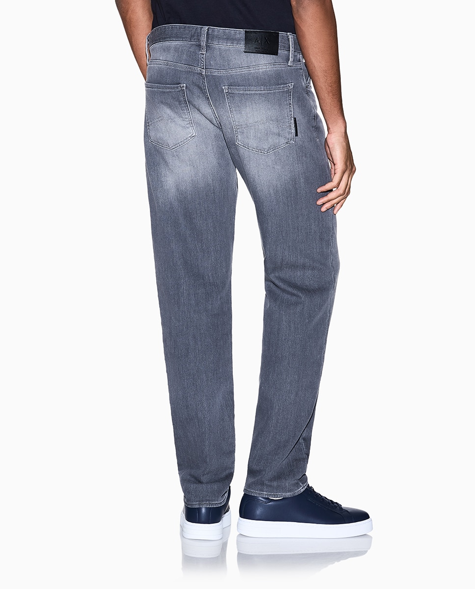 Jeans J13 Comfort Slim Cinzento-escuro-3