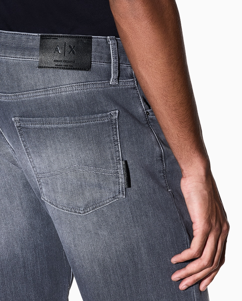 Jeans J13 Comfort Slim Cinzento-escuro-4