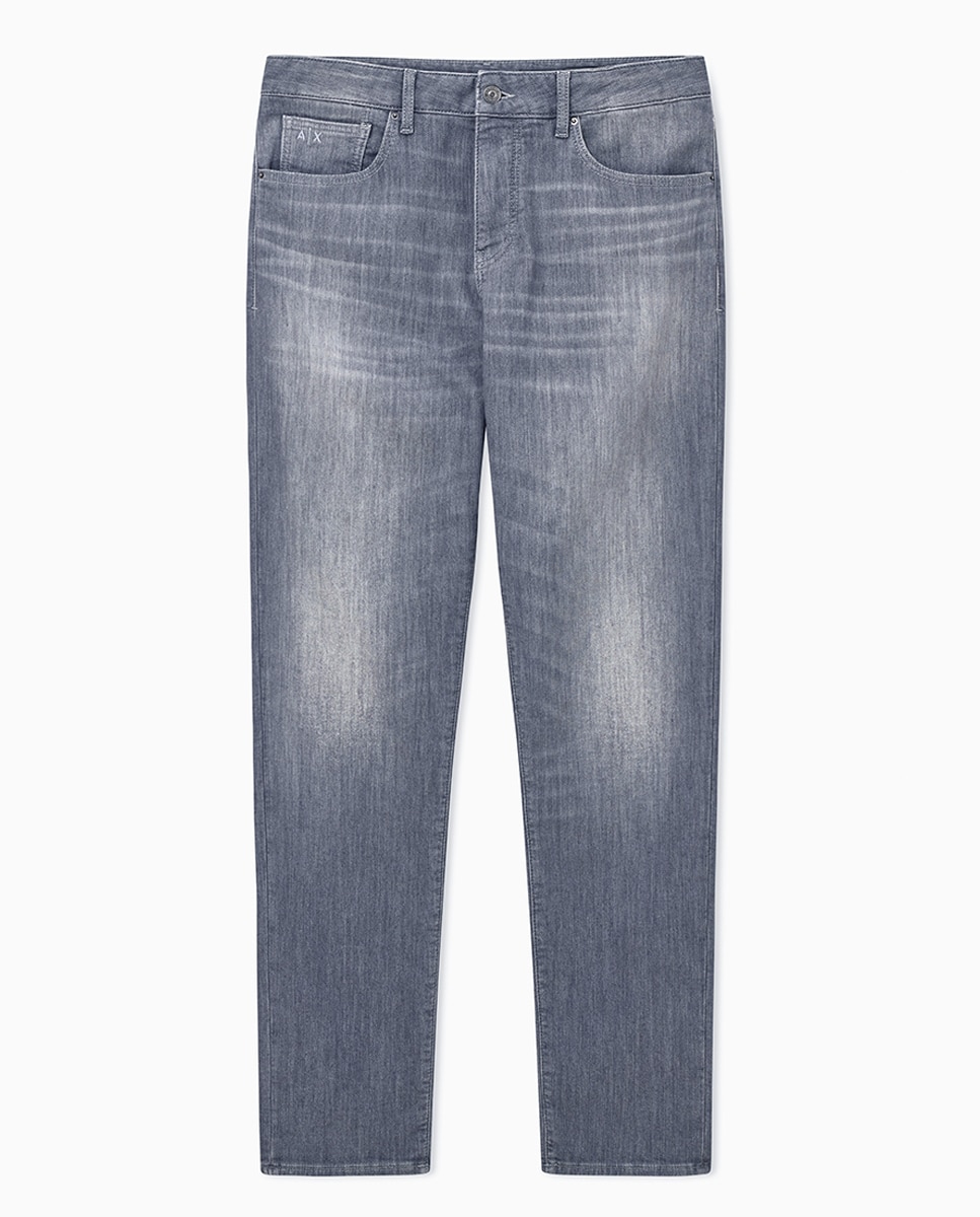 Jeans J13 Comfort Slim Cinzento-escuro-5