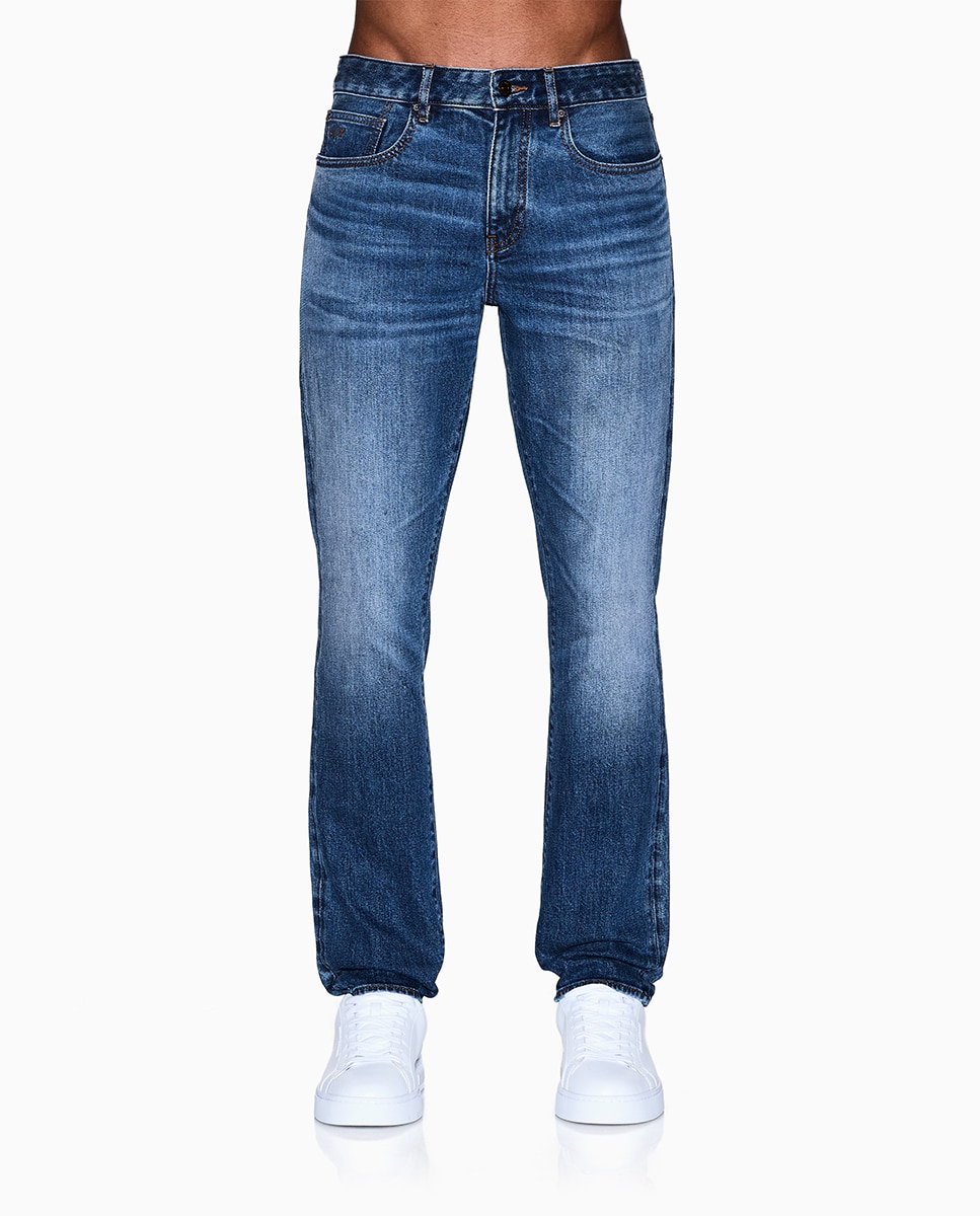 Imagem 0 de Jeans J14 Slim Fit com Lavagem Média