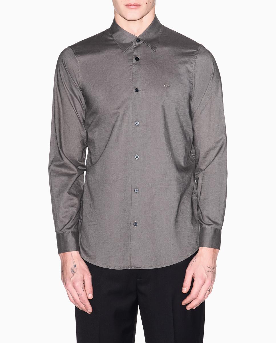 Imagem 0 de Camisa em Mistura de Linho Regular Fit