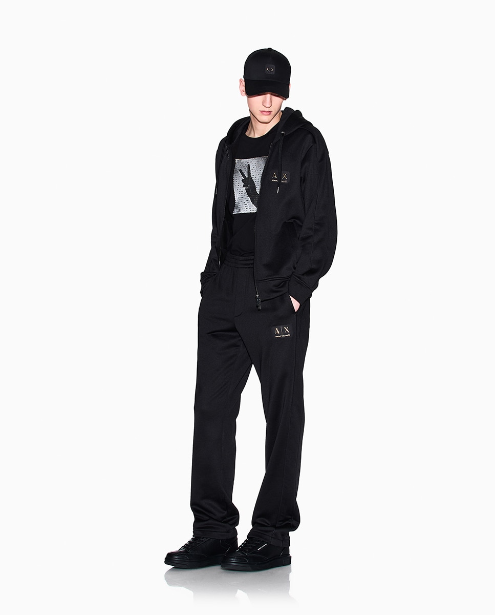 Imagem 0 de Sweatshirt com capuz e logótipo