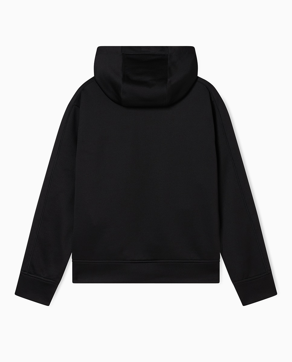 Sweatshirt com capuz e logótipo Preto-3