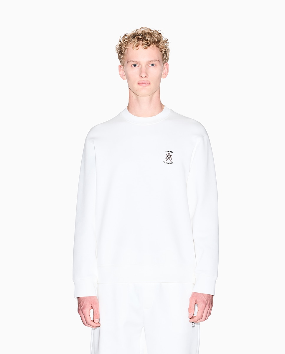 Imagem 0 de Sweatshirt de Decote Redondo e Corte Regular