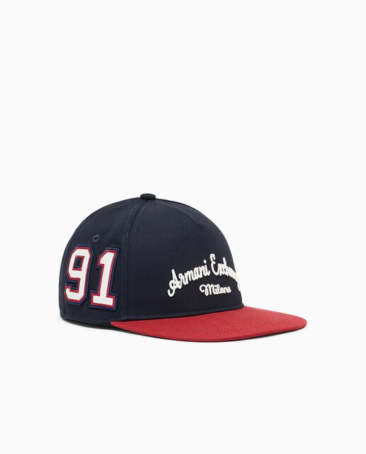 Imagen 0 de Gorra de hombre estilo béisbol en sarga de algodón