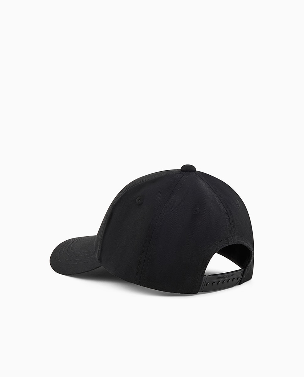 Boné com Logótipo Metálico Preto-2