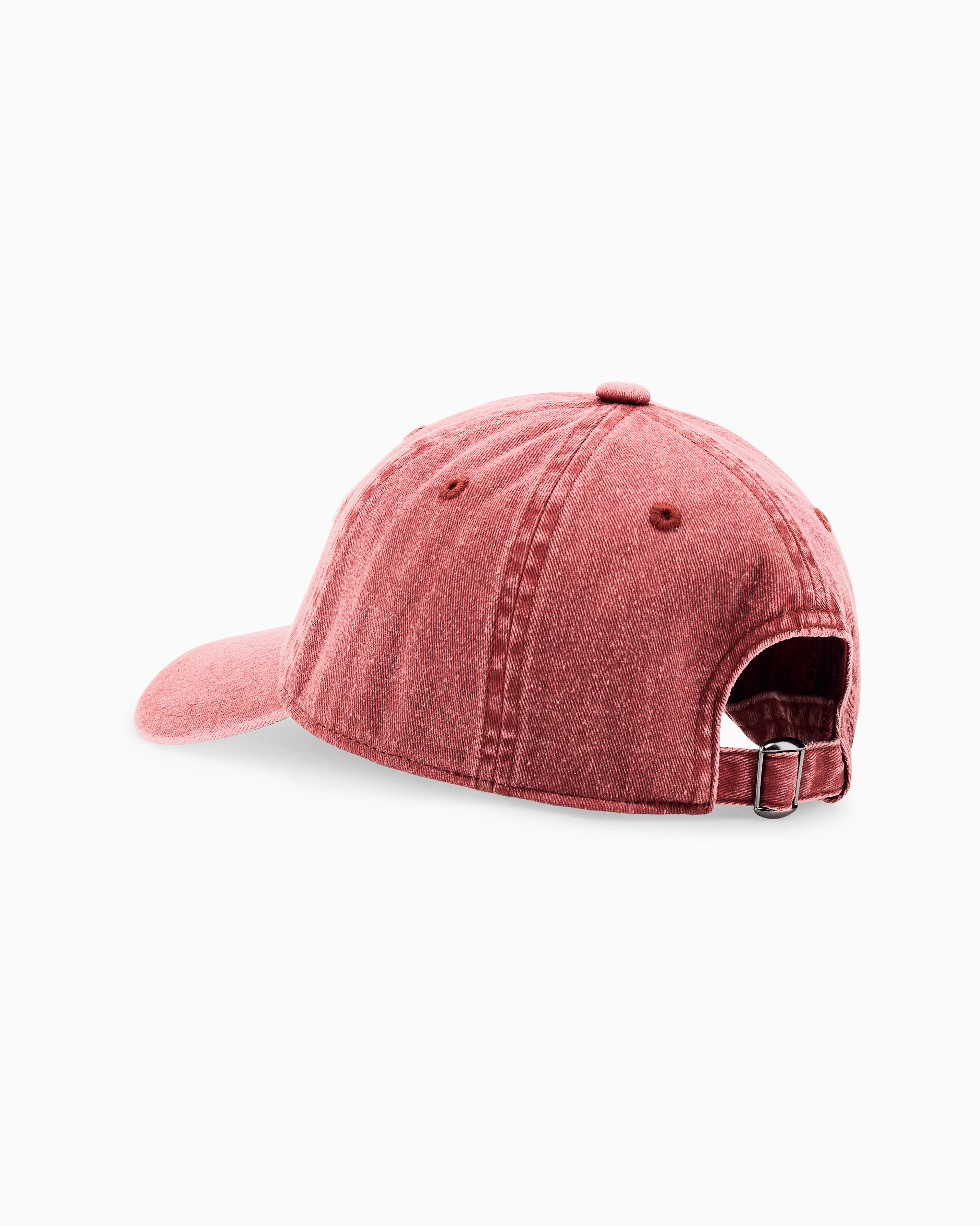 Gorra de hombre con logo efecto lavado - Armani Exchange - Coral Coral-2